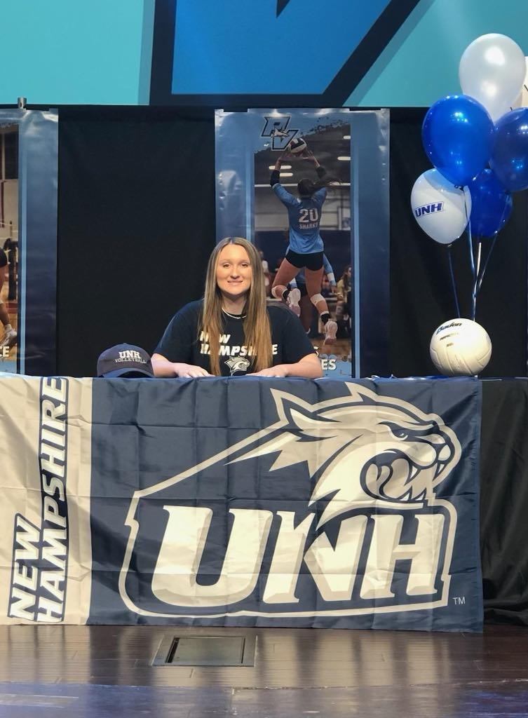 Jessica Shattles will play college volleyball at the University of New Hampshire.